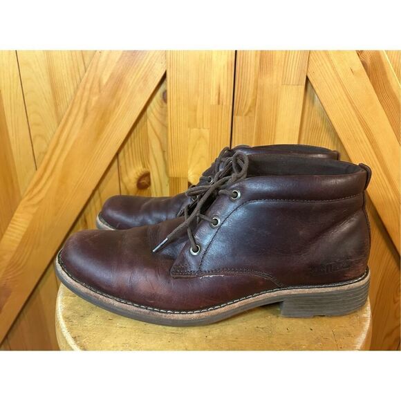 Levis Leather Upper Lace Up Boots Brown Size 9.5 main image 4
